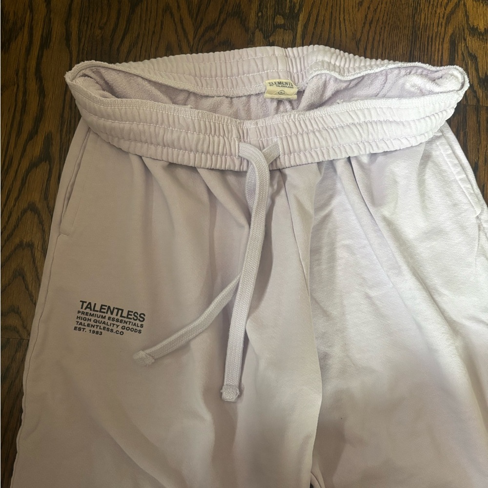 Talentless Lilac Sweatpants - Picture 2 of 4